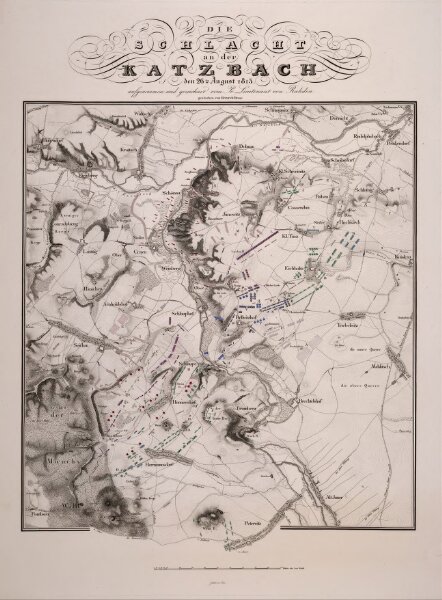 Die Schlacht an der Katzbach den 26ten August 1813