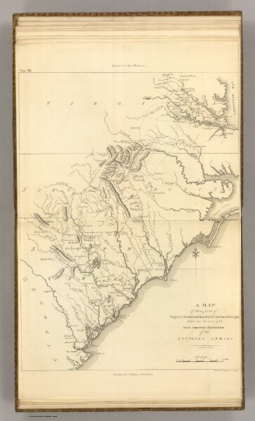 Virginia, North Carolina, South Carolina, & Georgia, Operations of the Southern Armies.