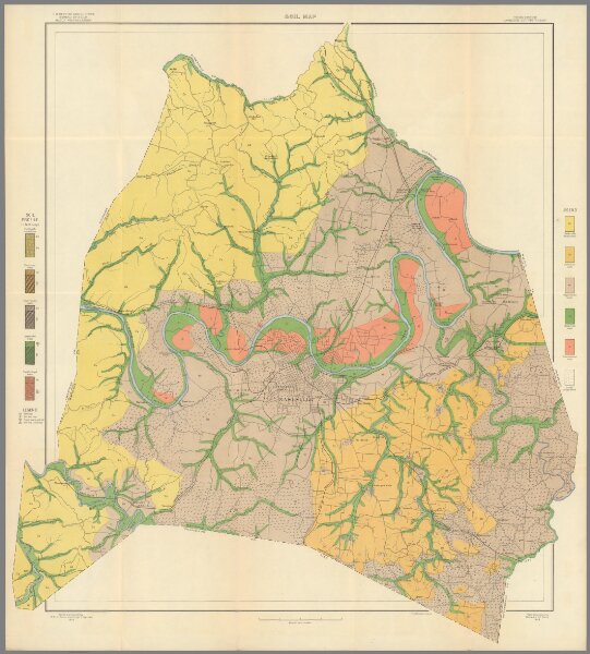 30.  Soil Map, Davidson County Sheet, Tennessee.