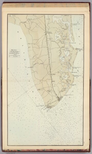 (Coast section no. 6. Sea Island to Cape May Point)