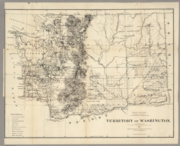 Territory of Washington, 1876