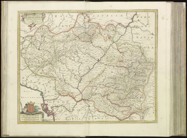 [11][11] Novissima Arragoniae regni tabula, uit: Atlas sive Descriptio terrarum orbis