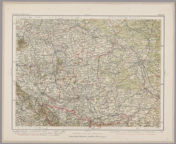Neisse 91, uit: Special-Karte von Mittel-Europa / nach amtlichen Quellen bearbeitet von W. Liebenow
