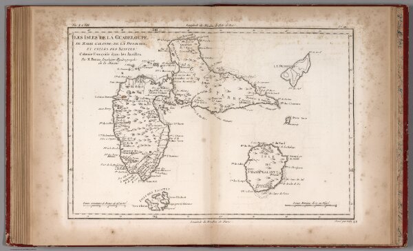 Les Isles de la Guadeloupe, De Marie Galante, De La Desirade