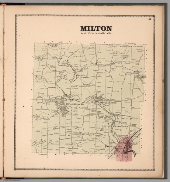 Milton, Saratoga County, New York.