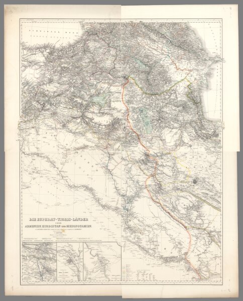 Composite map: Atlas von Asien : zu C. Ritter's allgemeiner Erdkunde II. Abtheilung