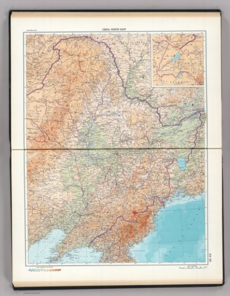 114-115.  China, North-East.  The World Atlas.