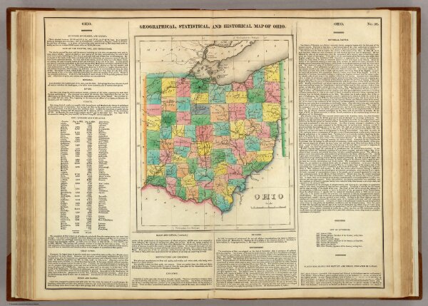 Map Of Ohio.
