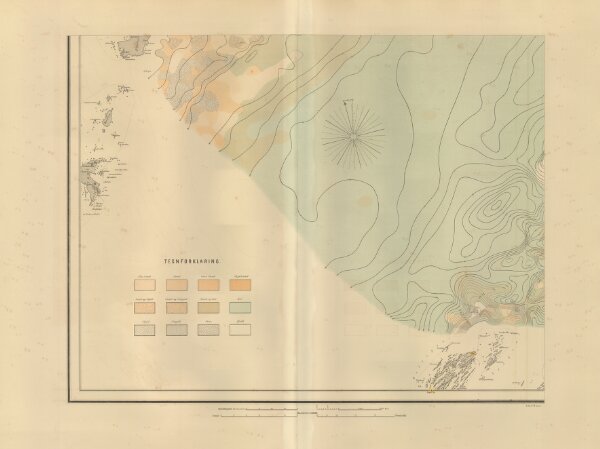 Museumskart 217-49: Fiskekart over den indre del af Vestfjorden i Lofoten