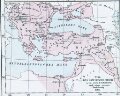 Das Osmanische Reich nebst seinen Schutzstaaten nach seiner grössten Ausdehnung 1682