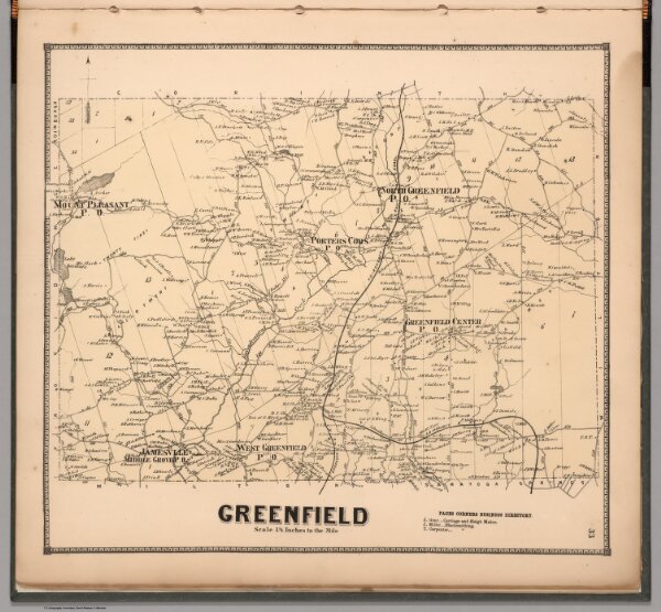 Greenfield, Saratoga County, New York.