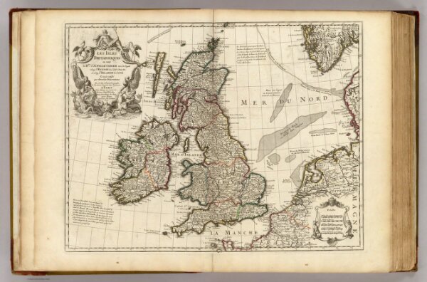 Isles Britanniques ou sont le Rme. d'Angleterre.