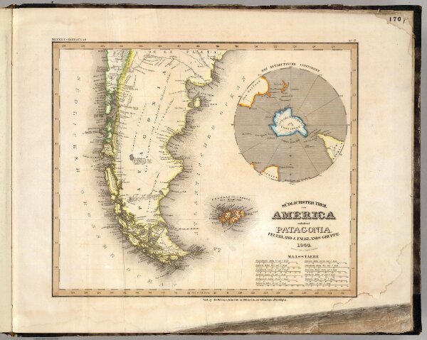 Patagonia, Feuerland, Falklands, Antarctische Continent.