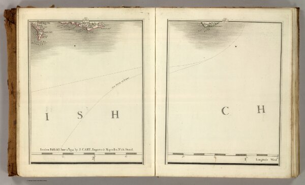 Sheets 5-6.  (Cary's England, Wales, and Scotland).