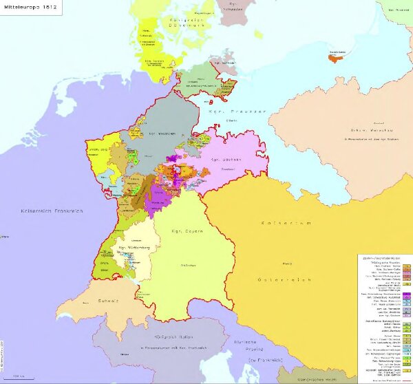 Mitteleuropa 1812