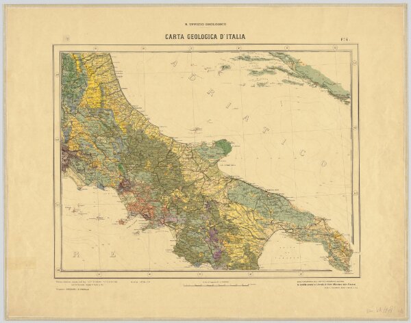 Fo. 4, uit: Carta geologica d'Italia
