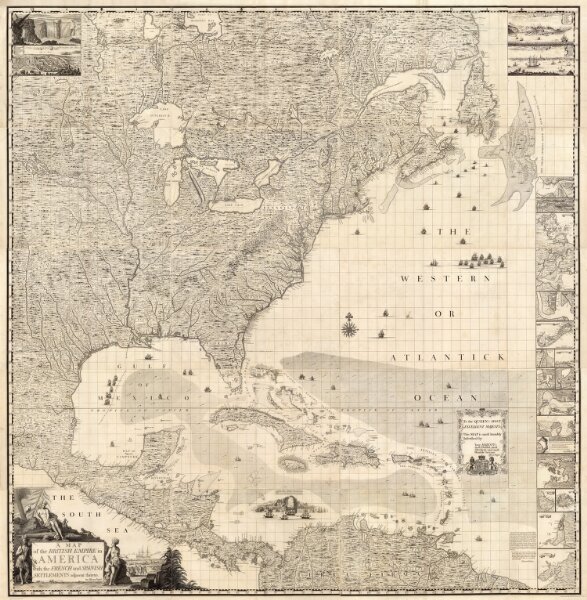 Composite: British Empire in America.