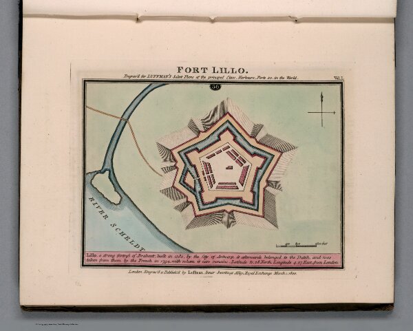 Plate 36 from Vol. 1: Fort Lillo