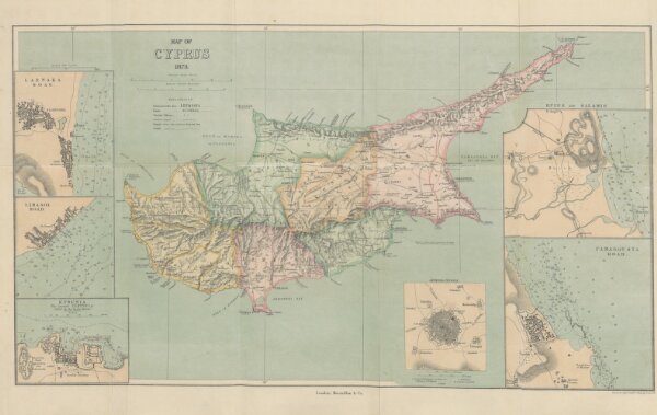 Cyprus: its history, its present resources and future prospects. With two illustrations and four maps