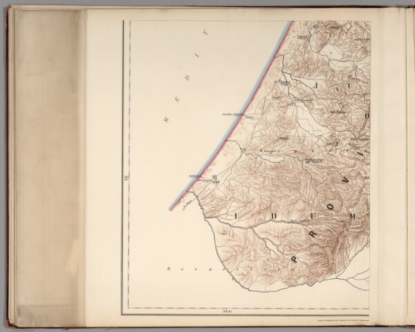 (Sheet 3).  Western Palestine Illustrating The New Testament, also The Talmud and Josephus.