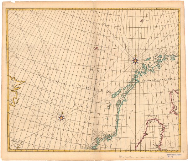 Museumskart 178: Sjøkart over Norskehavet