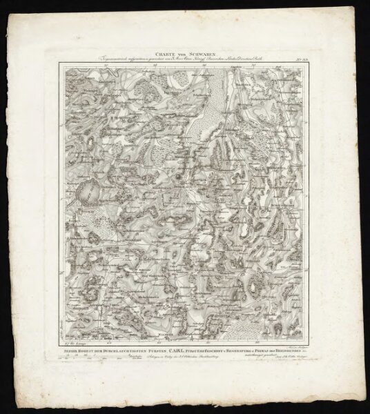 HStAS N 100_Nr. 132_ : "Karte von Schwaben""Karte von Württemberg"