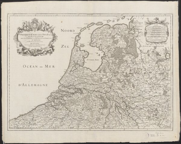 Provinces-Unies des Pays-Bas : avec leurs acquisitions dans la Flandre, le Brabant, le Limbourg et le Lyege