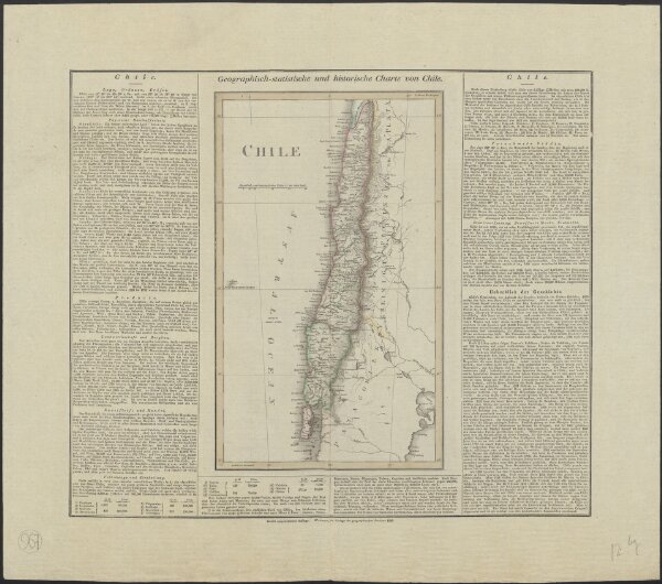 Geographisch-statistische und historische Charte von Chile