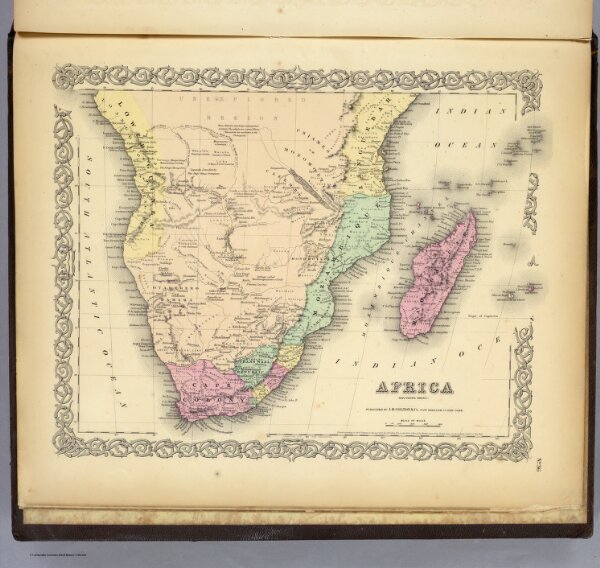 Africa Southern Sheet.
