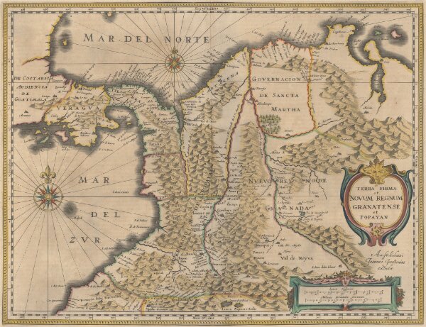 Terra Firma et. Novum Regnum Granatense et. Popayan [Karte], in: Novus atlas absolutissimus, Bd. 6, S. 231.