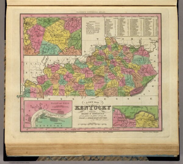 New Map Of Kentucky.