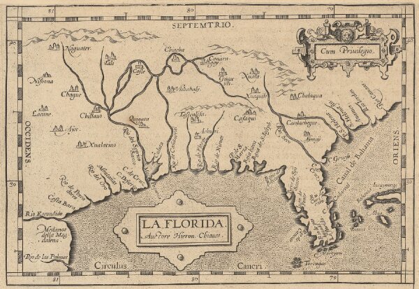 La Florida. [Karte], in: Theatrum orbis terrarum, S. 74.