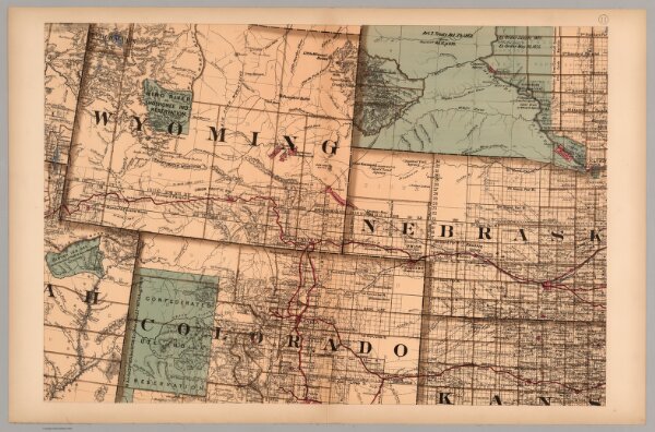 (Map 11 - Wyoming, Nebraska, Colorado, Kansas, South Dakota).