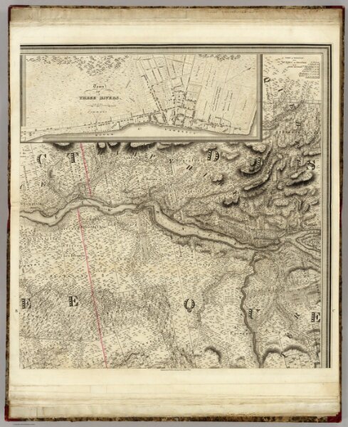 (This Topographical map of the Province of Lower Canada. Sheet) B-C.