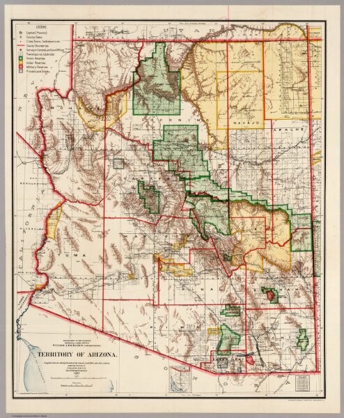 Territory of Arizona, 1905