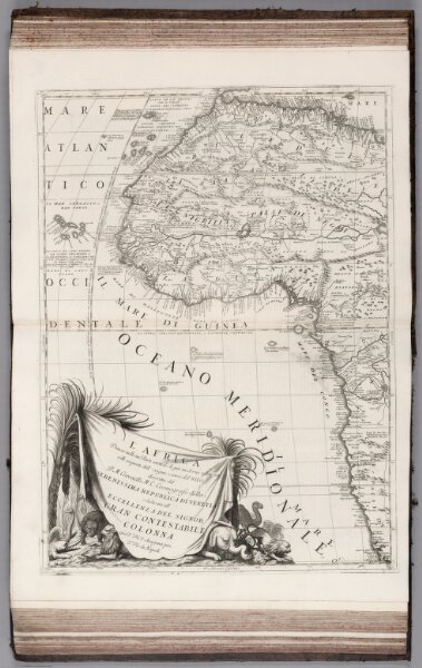 L'Africa (western sheet).