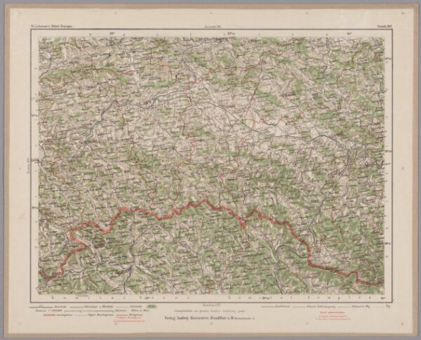 Sanok 108, uit: Special-Karte von Mittel-Europa / nach amtlichen Quellen bearbeitet von W. Liebenow
