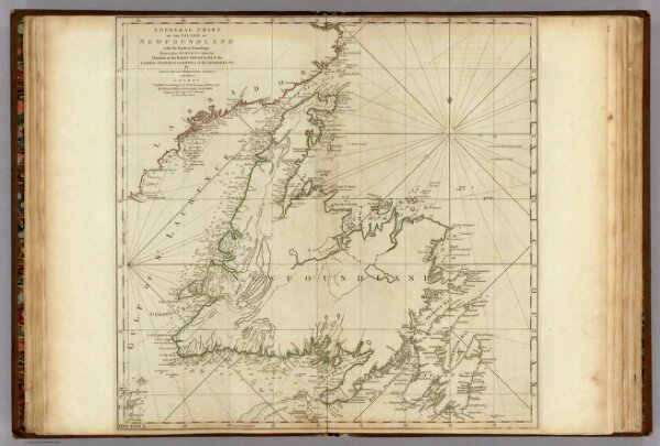 A General Chart Of The Island Of Newfoundland.