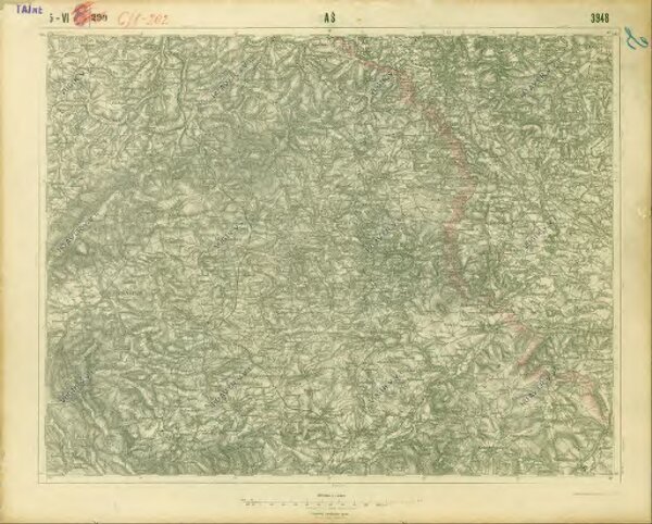 III. vojenské mapování 3948
