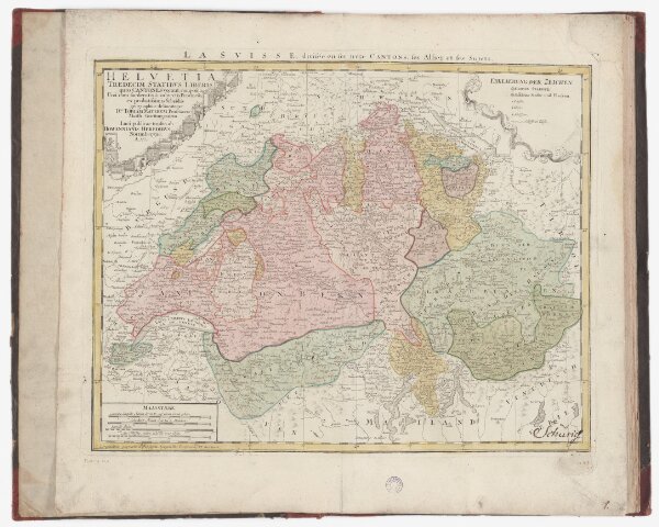 Atlas der alten Eidgenossenschaft in 20 Karten: Schweiz