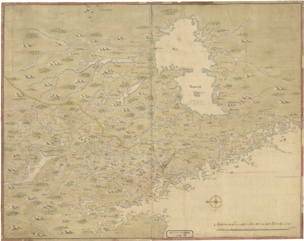 Norge 82: Kart over Akershus og Smaalenenes Amter m.m. samt Bohuslen og Dalsland