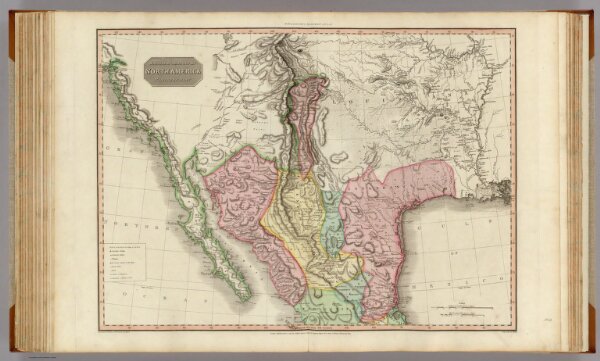 Spanish dominions in North America, northern part.