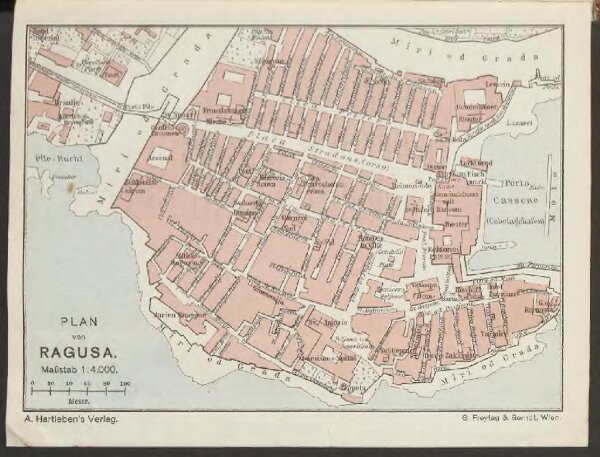 Plan von Ragusa