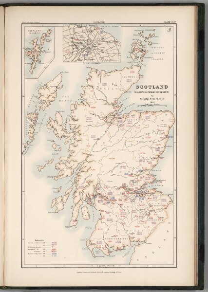 Scotland to Illustrate the Population of the Country.