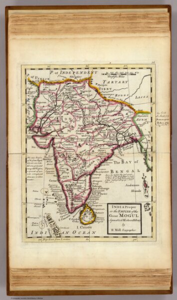 India Proper or the Empire of the Mogul.