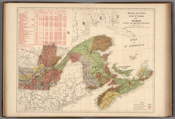 No.17, Railways: Quebec and Maritime Provinces