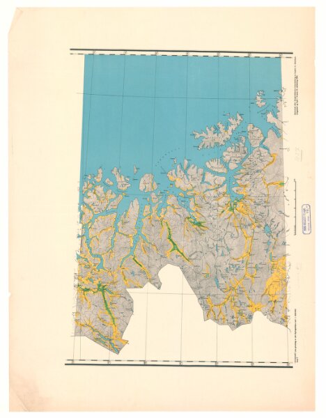 Skogkart paa grundlag av det Hydrografiske kart, blad 7
