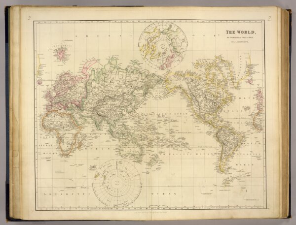 World, Mercators projection.