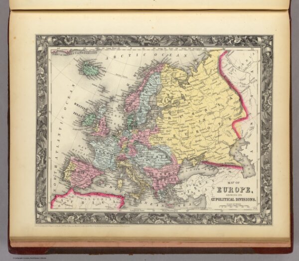 Map Of Europe.