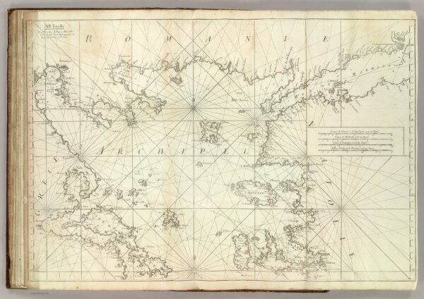 Carte De La Mer Mediterranee.  XII.